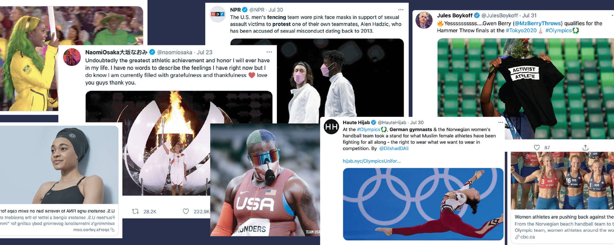 A LOOK BACK AT TOKYO 2020 + THE WOMEN WHO WIELDED POWER THROUGH STYLE