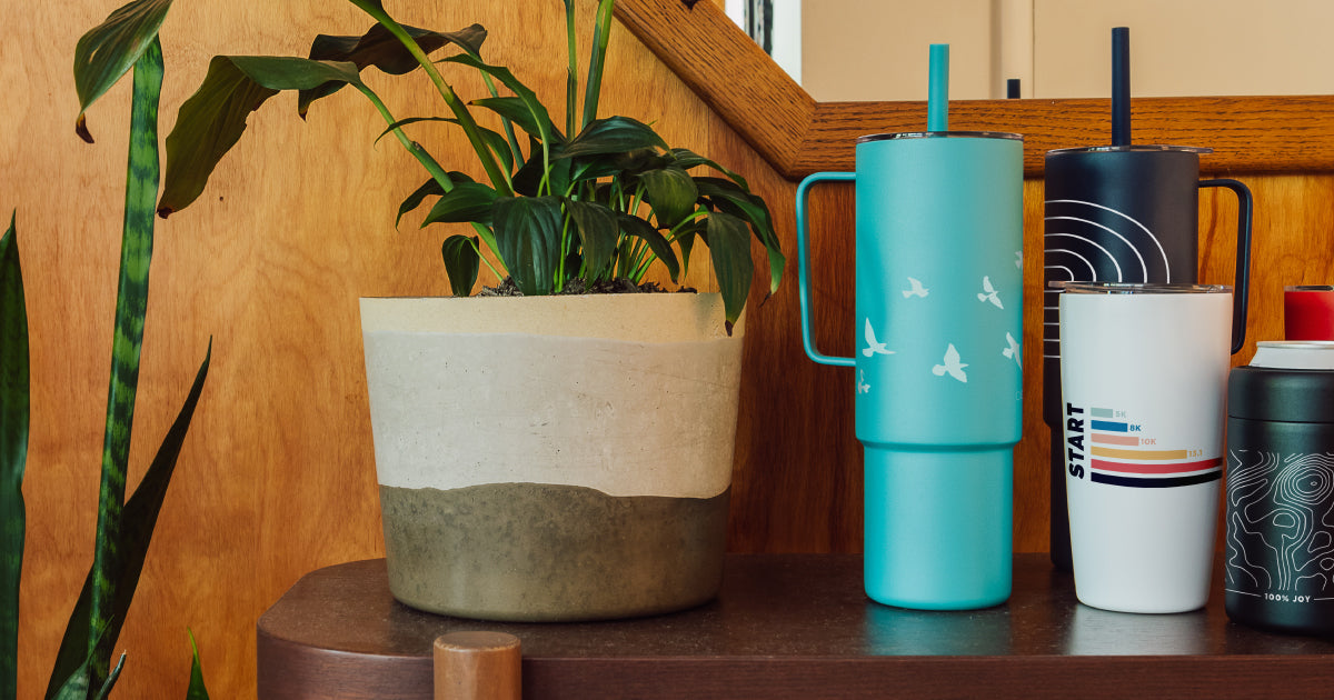 water bottles from Miir