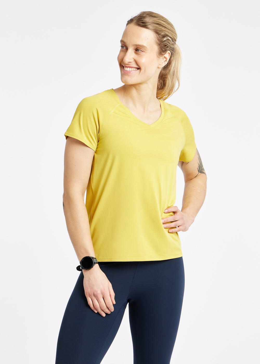Essential Bird V Neck Short Sleeve-zoom-5