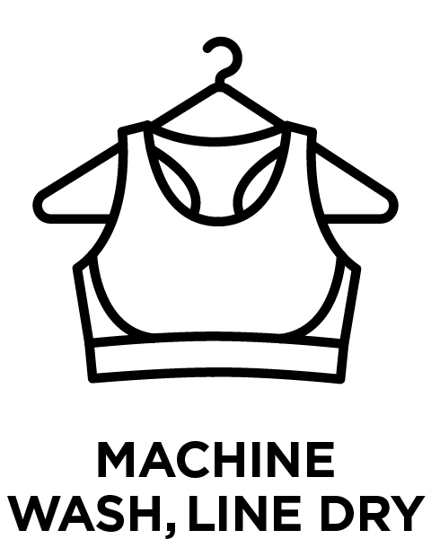 Machine wash, line dry icon