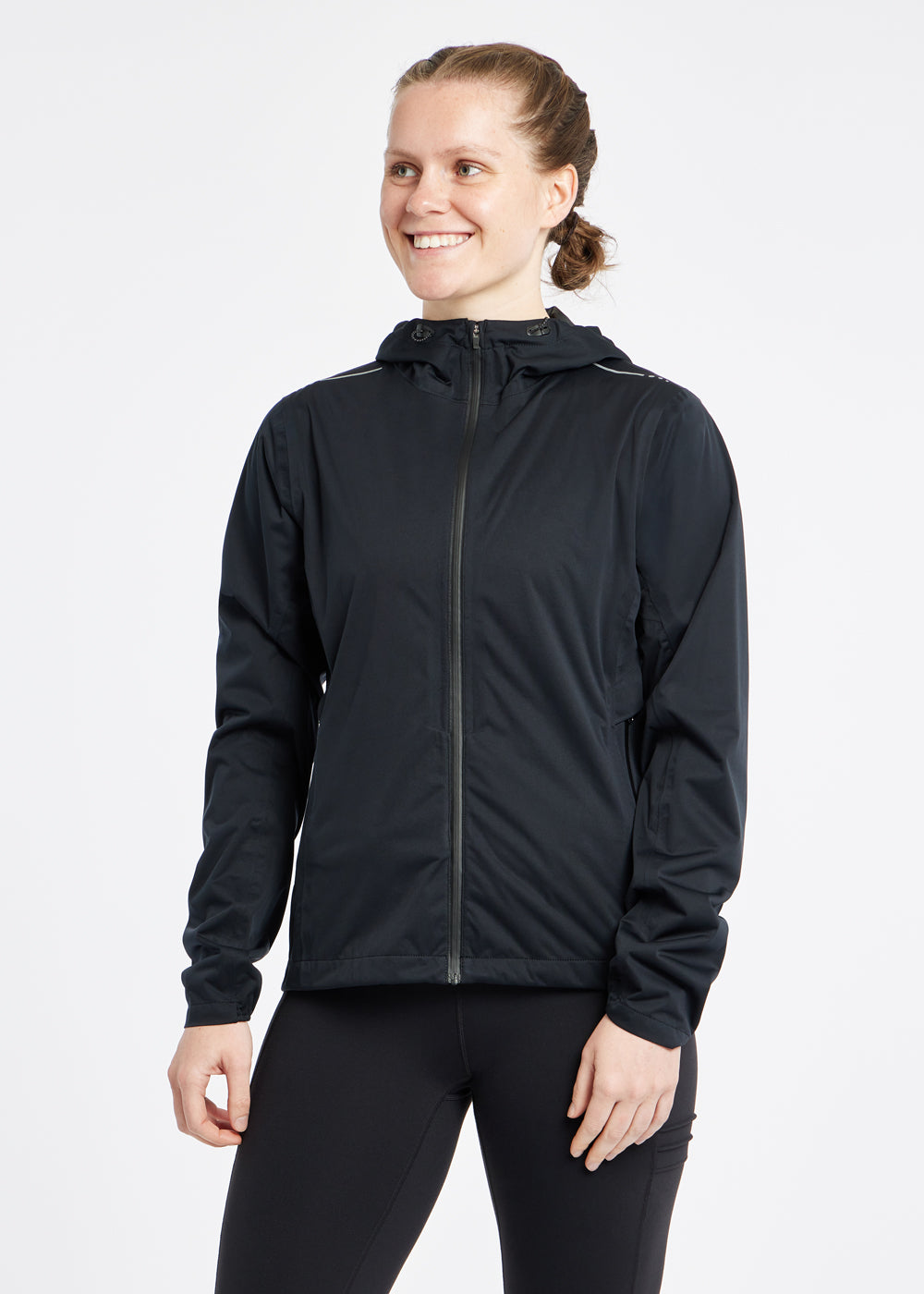 Say Anything Waterproof Running Jacket in Black